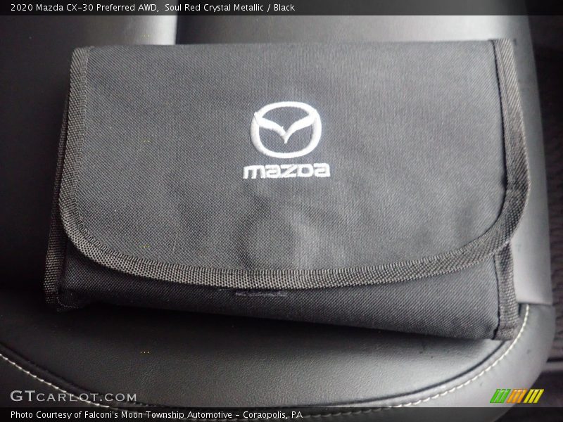 Soul Red Crystal Metallic / Black 2020 Mazda CX-30 Preferred AWD
