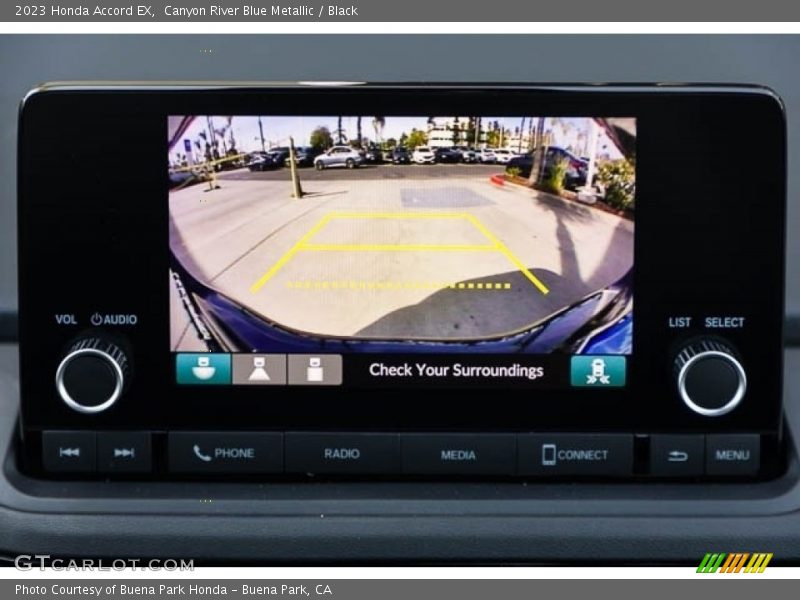 Controls of 2023 Accord EX