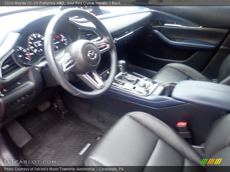 Soul Red Crystal Metallic / Black 2020 Mazda CX-30 Preferred AWD