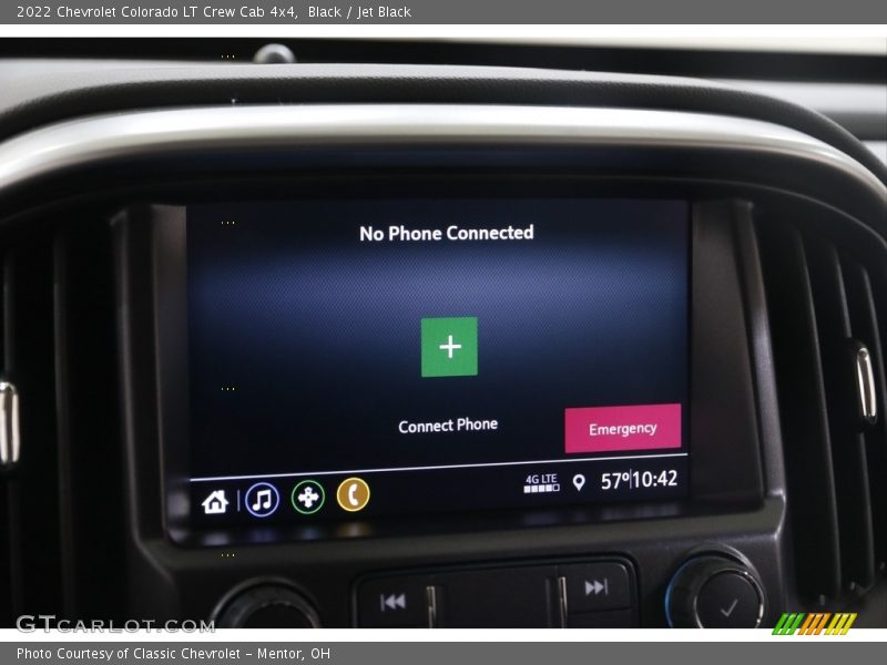 Black / Jet Black 2022 Chevrolet Colorado LT Crew Cab 4x4