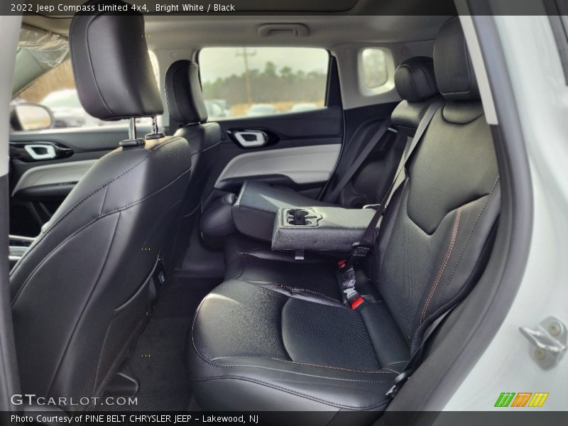 Bright White / Black 2022 Jeep Compass Limited 4x4