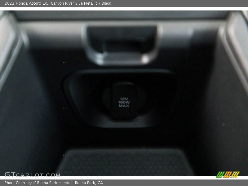 Canyon River Blue Metallic / Black 2023 Honda Accord EX