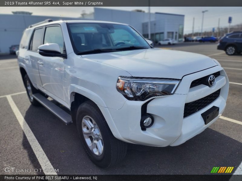 Super White / Graphite 2019 Toyota 4Runner SR5 4x4