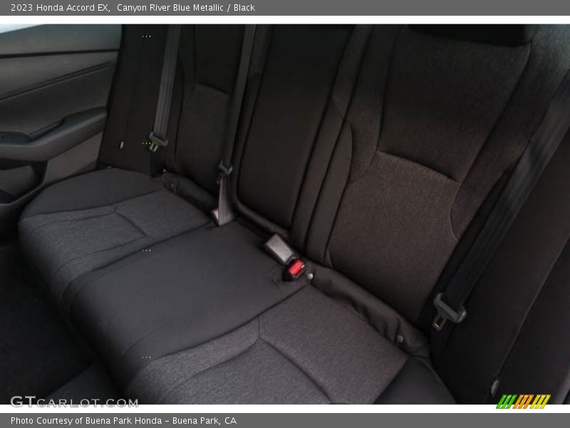 Rear Seat of 2023 Accord EX