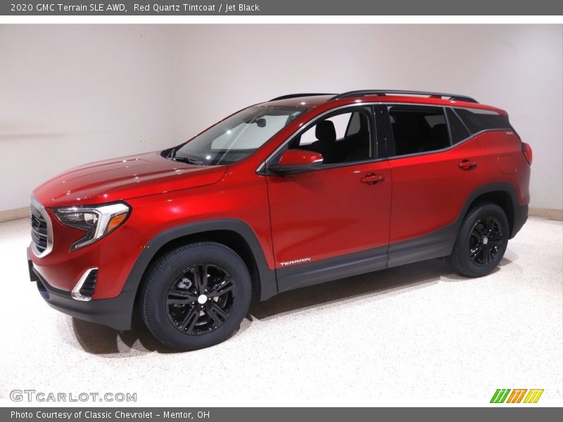 Red Quartz Tintcoat / Jet Black 2020 GMC Terrain SLE AWD