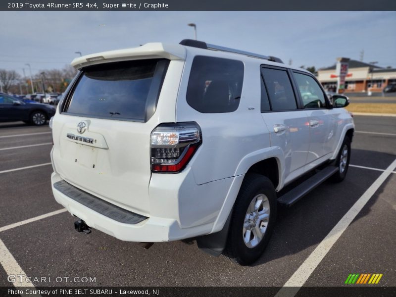 Super White / Graphite 2019 Toyota 4Runner SR5 4x4