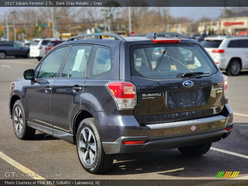 Dark Gray Metallic / Gray 2017 Subaru Forester 2.5i