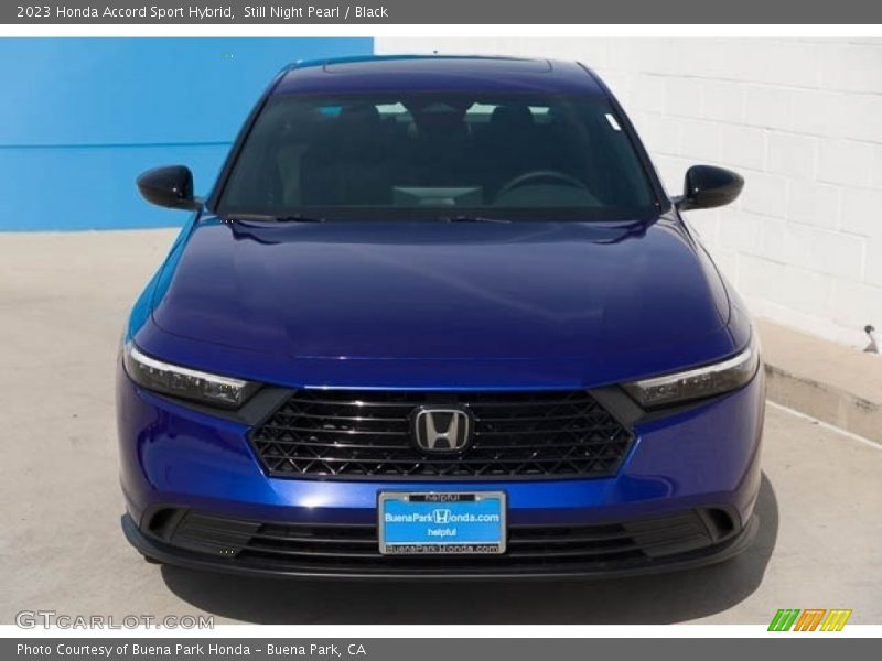 Still Night Pearl / Black 2023 Honda Accord Sport Hybrid