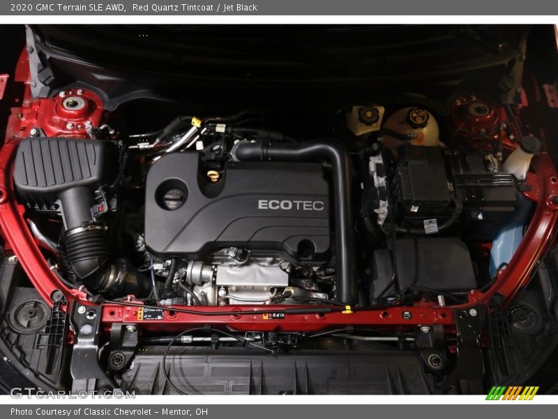 Red Quartz Tintcoat / Jet Black 2020 GMC Terrain SLE AWD