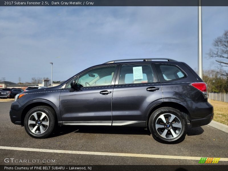 Dark Gray Metallic / Gray 2017 Subaru Forester 2.5i