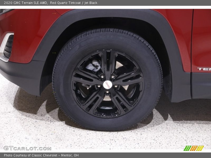Red Quartz Tintcoat / Jet Black 2020 GMC Terrain SLE AWD