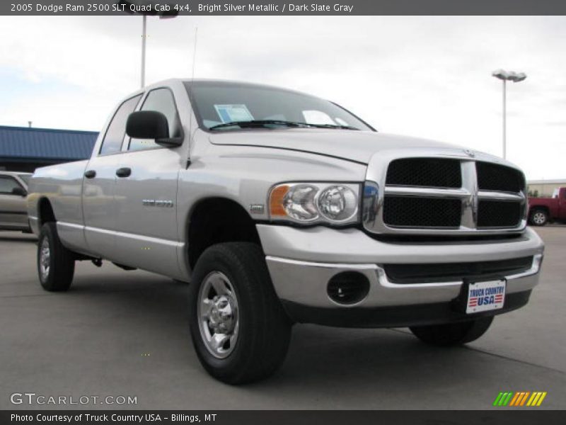 Front 3/4 View of 2005 Ram 2500 SLT Quad Cab 4x4