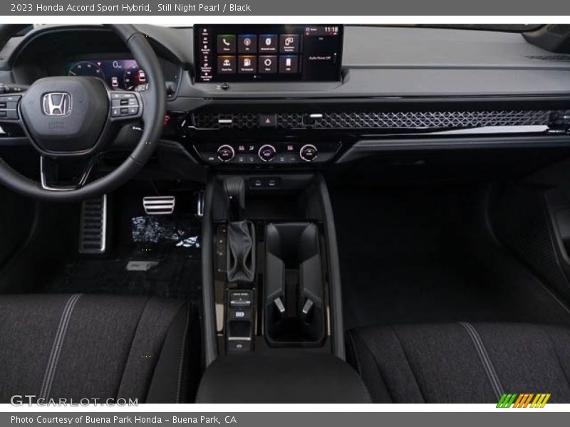 Dashboard of 2023 Accord Sport Hybrid