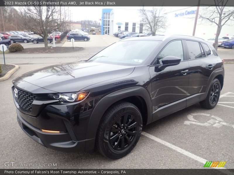 Jet Black Mica / Black 2023 Mazda CX-50 S Preferred Plus AWD