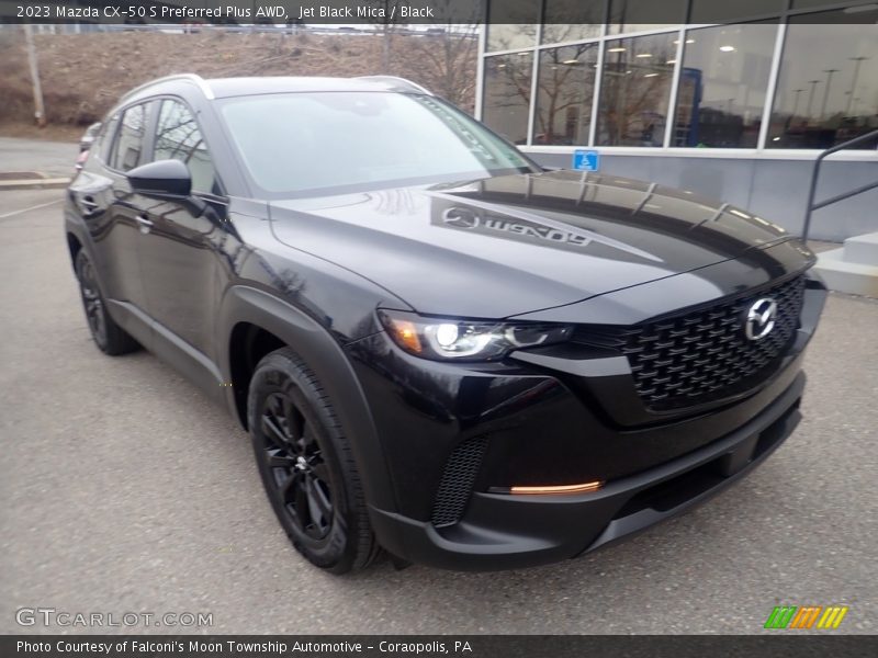 Jet Black Mica / Black 2023 Mazda CX-50 S Preferred Plus AWD