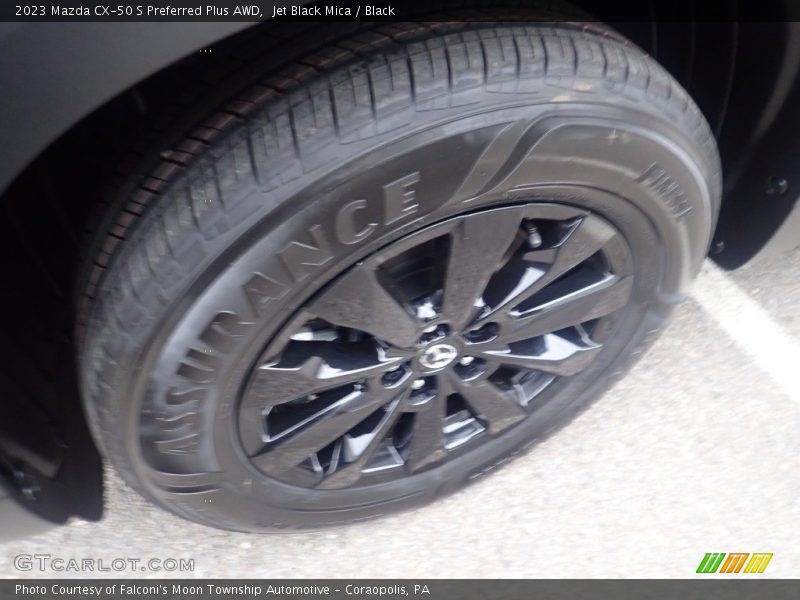 Jet Black Mica / Black 2023 Mazda CX-50 S Preferred Plus AWD