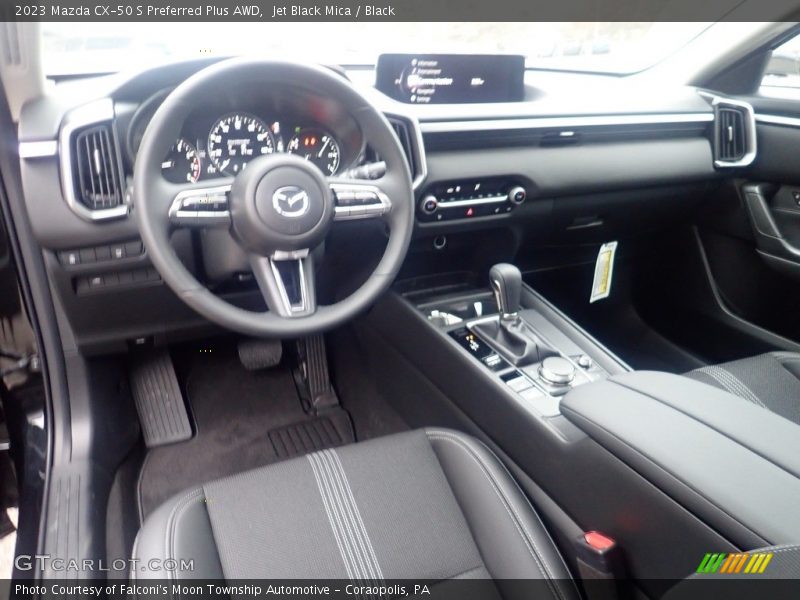 Jet Black Mica / Black 2023 Mazda CX-50 S Preferred Plus AWD
