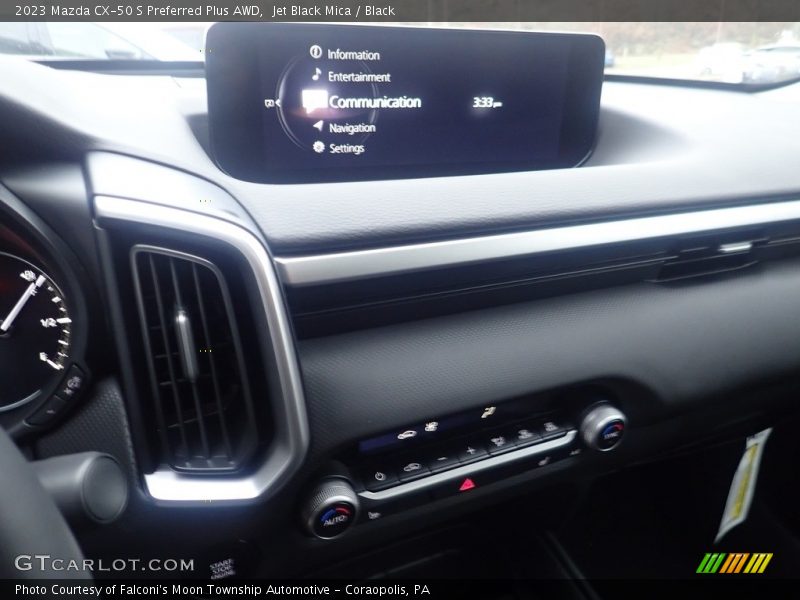 Jet Black Mica / Black 2023 Mazda CX-50 S Preferred Plus AWD