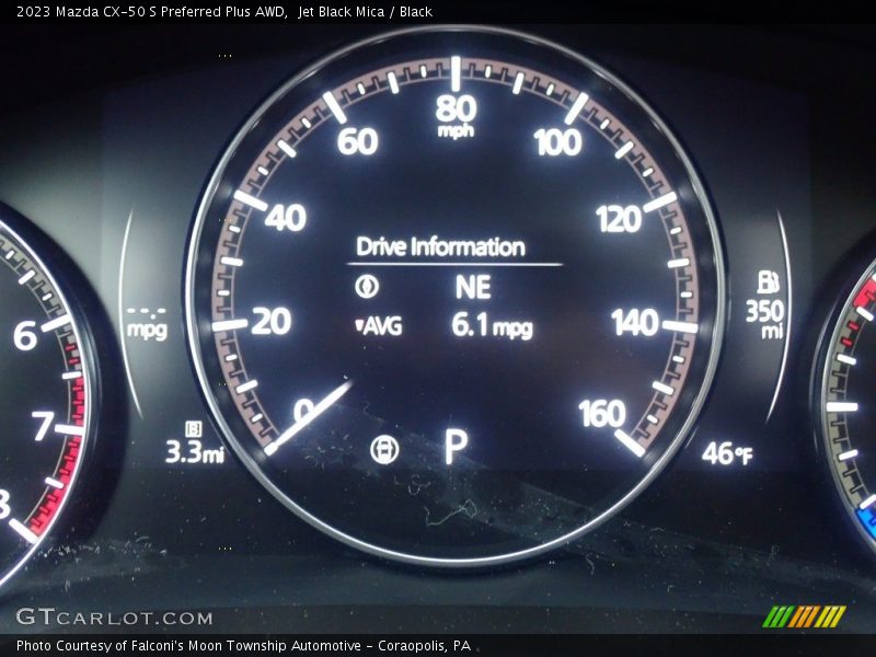 Jet Black Mica / Black 2023 Mazda CX-50 S Preferred Plus AWD