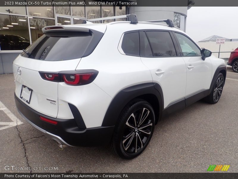 Wind Chill Pearl / Terracotta 2023 Mazda CX-50 Turbo Premium Plus AWD