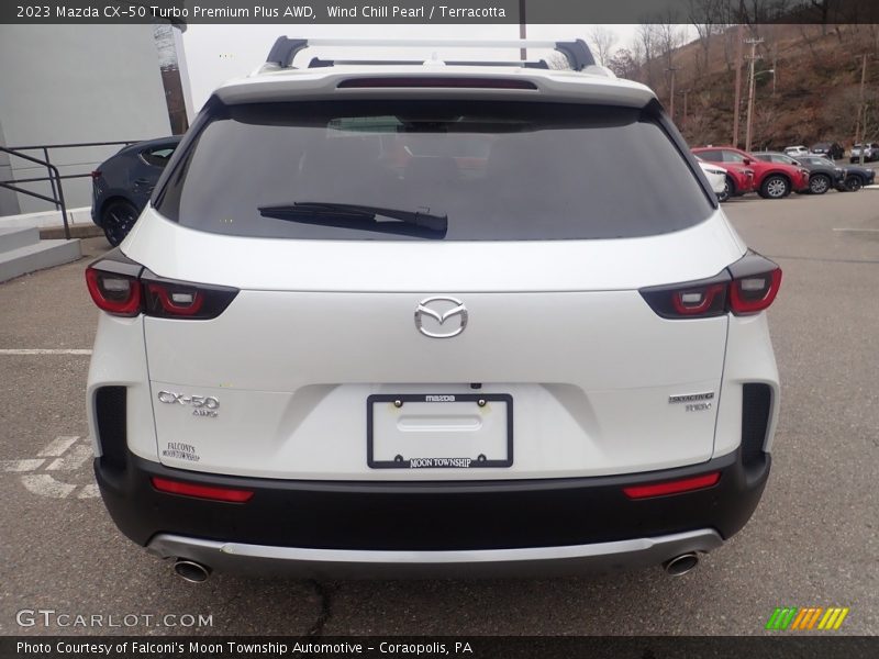 Wind Chill Pearl / Terracotta 2023 Mazda CX-50 Turbo Premium Plus AWD