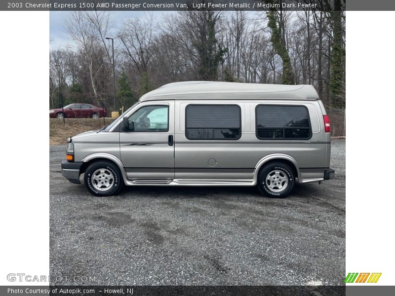  2003 Express 1500 AWD Passenger Conversion Van Light Pewter Metallic