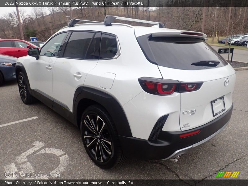Wind Chill Pearl / Terracotta 2023 Mazda CX-50 Turbo Premium Plus AWD