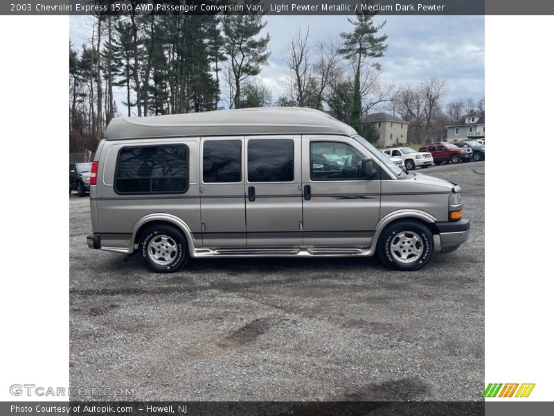  2003 Express 1500 AWD Passenger Conversion Van Light Pewter Metallic