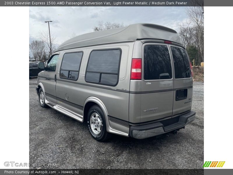 Light Pewter Metallic / Medium Dark Pewter 2003 Chevrolet Express 1500 AWD Passenger Conversion Van