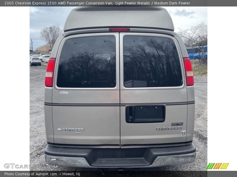 Light Pewter Metallic / Medium Dark Pewter 2003 Chevrolet Express 1500 AWD Passenger Conversion Van