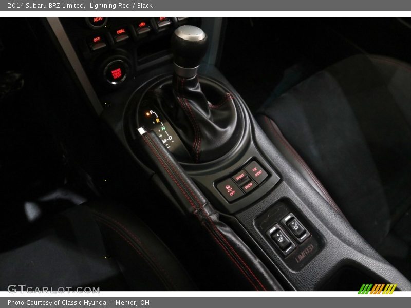  2014 BRZ Limited 6 Speed Automatic Shifter