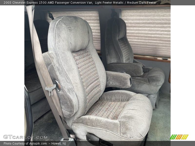 Rear Seat of 2003 Express 1500 AWD Passenger Conversion Van