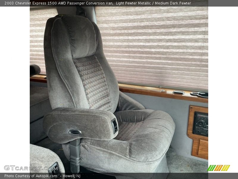 Rear Seat of 2003 Express 1500 AWD Passenger Conversion Van