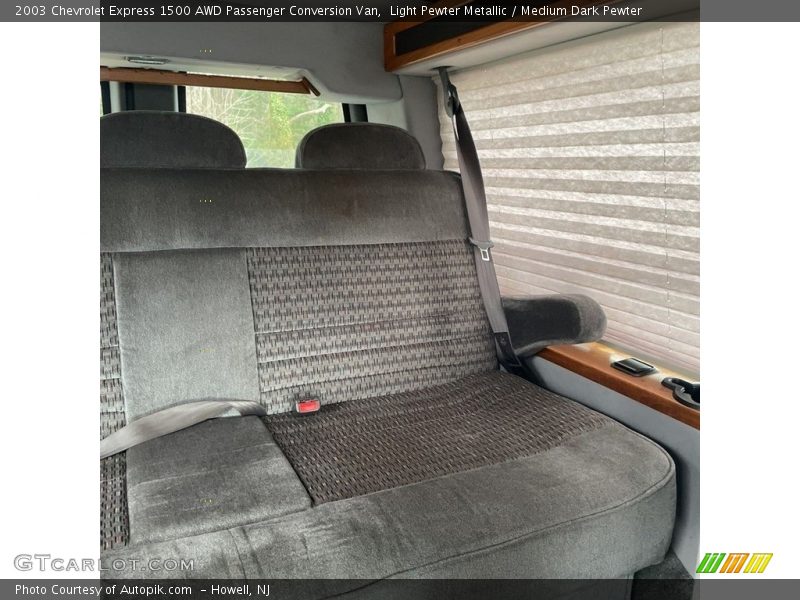 Light Pewter Metallic / Medium Dark Pewter 2003 Chevrolet Express 1500 AWD Passenger Conversion Van