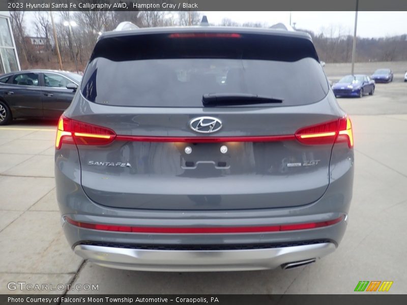 Hampton Gray / Black 2023 Hyundai Santa Fe Calligraphy AWD