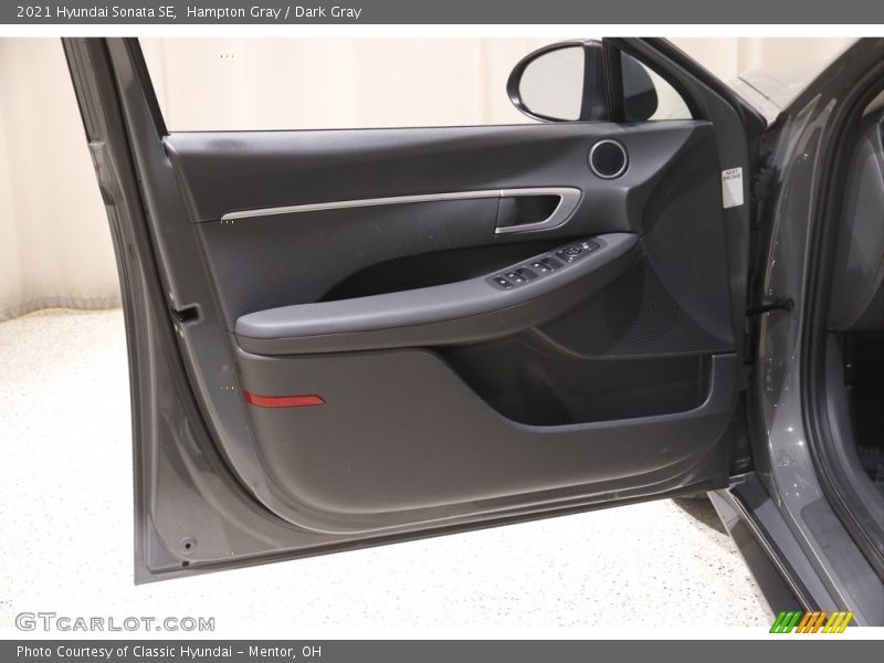 Hampton Gray / Dark Gray 2021 Hyundai Sonata SE