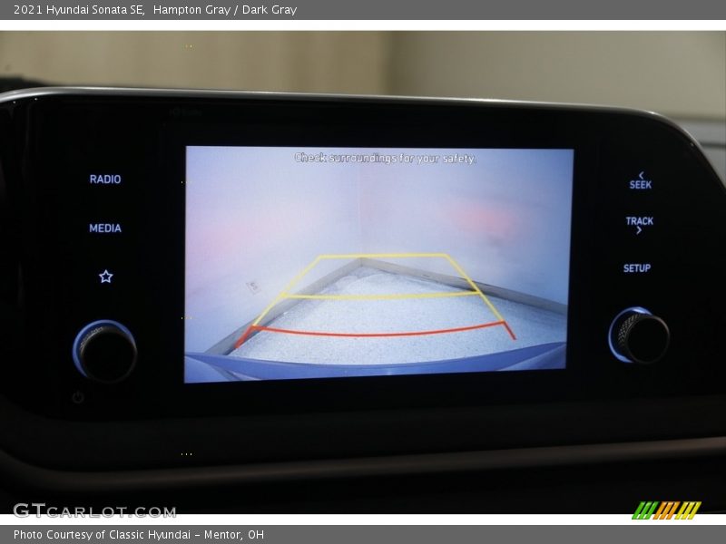 Hampton Gray / Dark Gray 2021 Hyundai Sonata SE