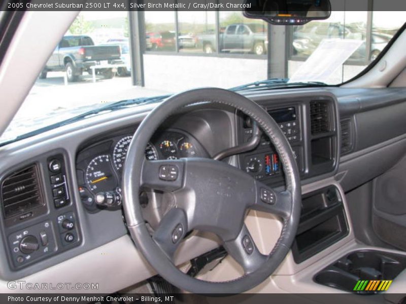 Silver Birch Metallic / Gray/Dark Charcoal 2005 Chevrolet Suburban 2500 LT 4x4