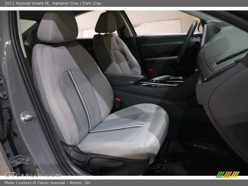 Hampton Gray / Dark Gray 2021 Hyundai Sonata SE