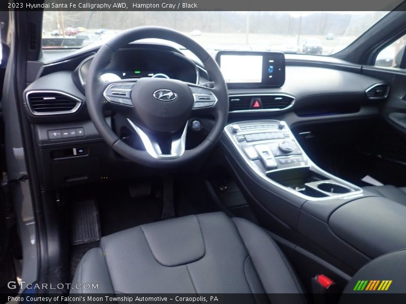 Front Seat of 2023 Santa Fe Calligraphy AWD