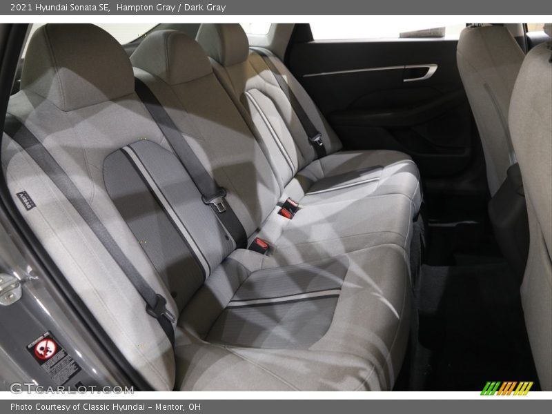 Hampton Gray / Dark Gray 2021 Hyundai Sonata SE
