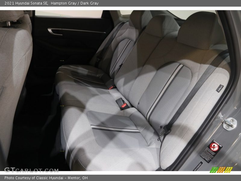 Hampton Gray / Dark Gray 2021 Hyundai Sonata SE