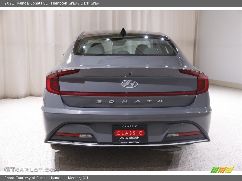 Hampton Gray / Dark Gray 2021 Hyundai Sonata SE