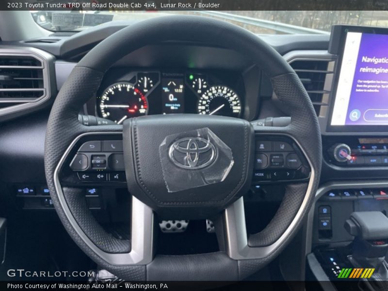  2023 Tundra TRD Off Road Double Cab 4x4 Steering Wheel