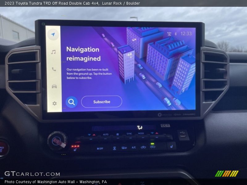 Controls of 2023 Tundra TRD Off Road Double Cab 4x4