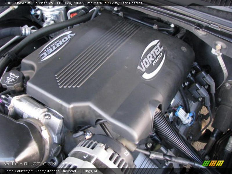 Silver Birch Metallic / Gray/Dark Charcoal 2005 Chevrolet Suburban 2500 LT 4x4