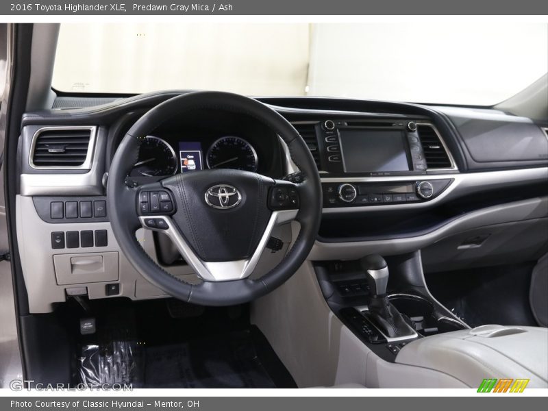 Predawn Gray Mica / Ash 2016 Toyota Highlander XLE