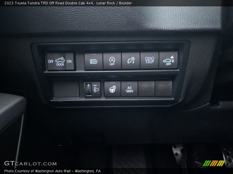 Controls of 2023 Tundra TRD Off Road Double Cab 4x4