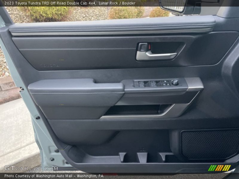 Door Panel of 2023 Tundra TRD Off Road Double Cab 4x4