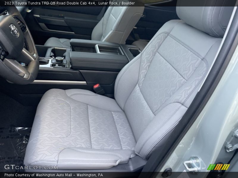 Front Seat of 2023 Tundra TRD Off Road Double Cab 4x4